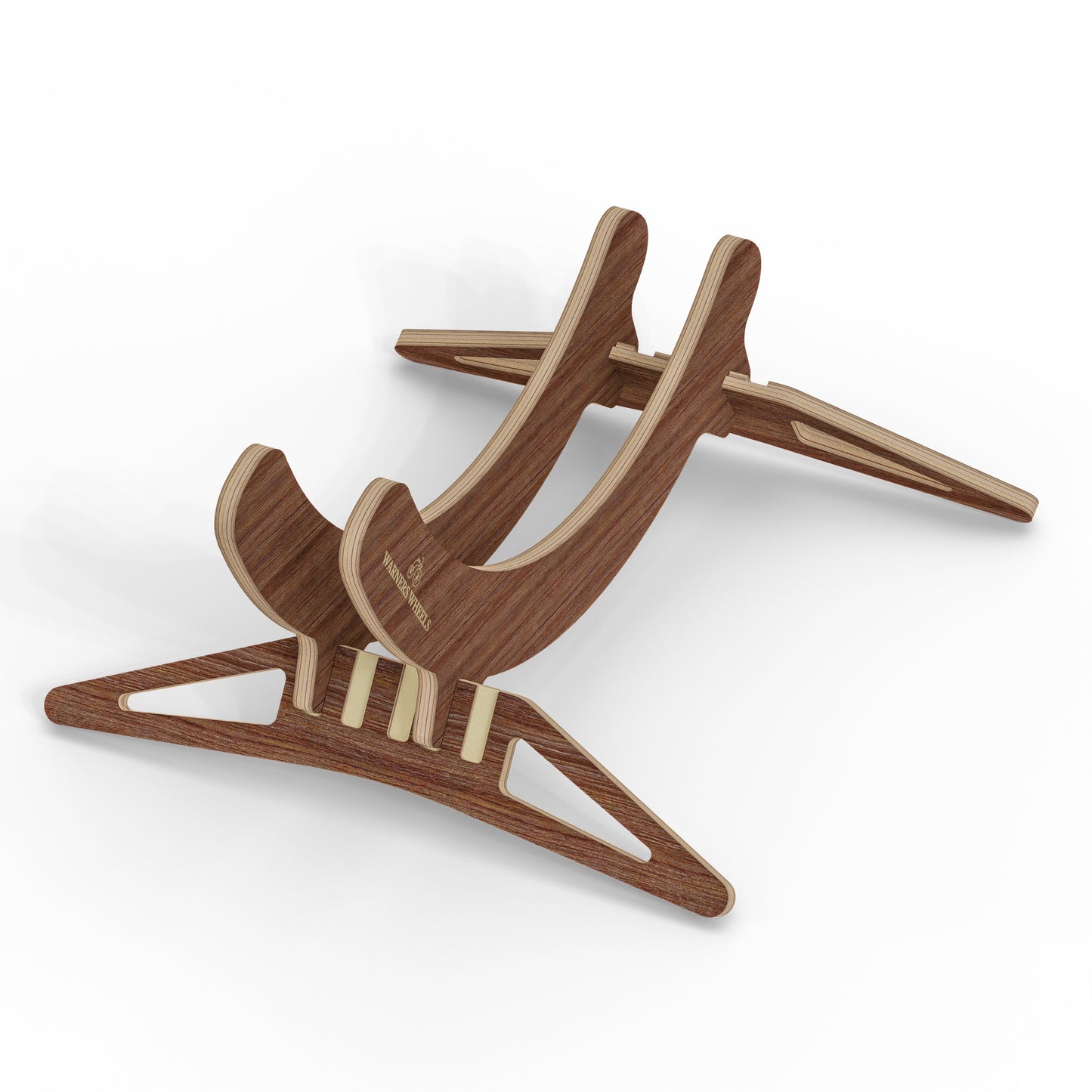 Wooden Bicycle Floor Stand